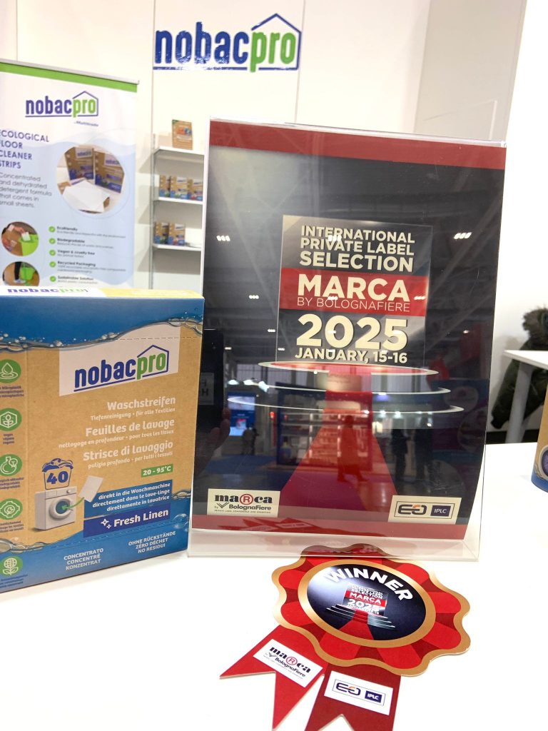 Nobacpro premiado como producto novedoso y sostenible.